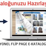PDF Kataloğu Flip Page Dijital E-Katalog (Flipbook) Sisteme Dönüştürme